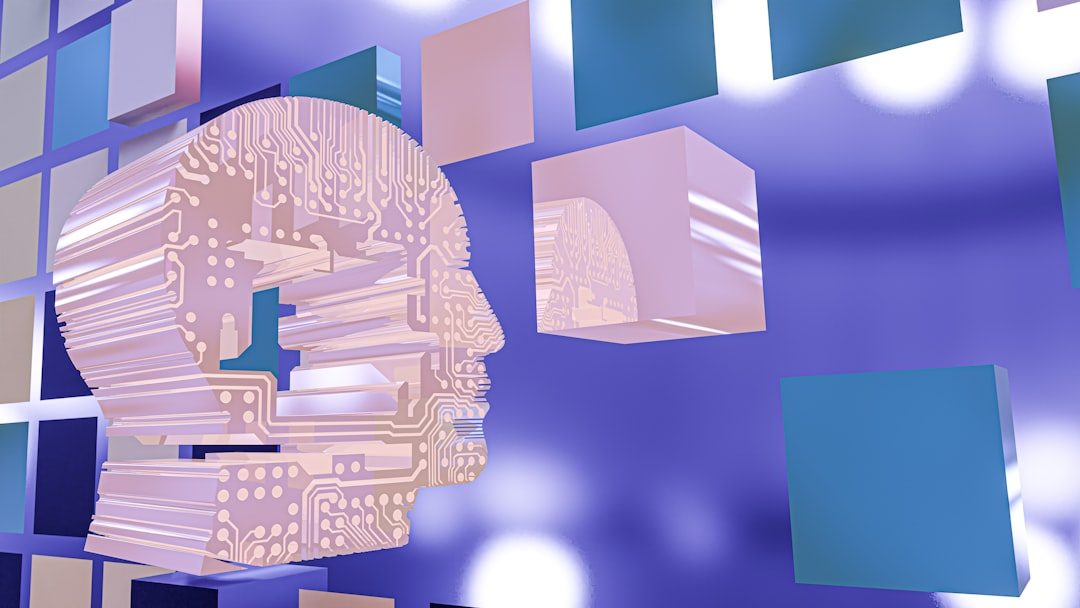 a person's head with a circuit board in the background — integrating Evals into CI/CD and Agent Workflows
